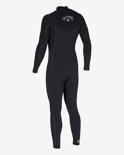 billabong, 4/3mm Furnace Comp 2022 - Chest Zip Wetsuit for Men, BLACK (0019) 4/3mm Furnace Comp 2022 - Chest Zip Wetsuit for Men  F44M46BIF2