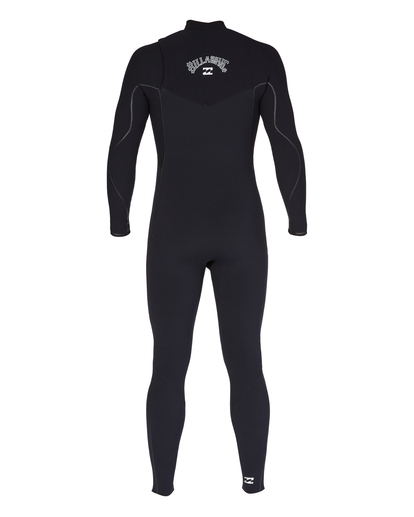 billabong, 4/3mm Furnace Comp 2022 - Chest Zip Wetsuit for Men, BLACK (0019) 4/3mm Furnace Comp 2022 - Chest Zip Wetsuit for Men  F44M46BIF2