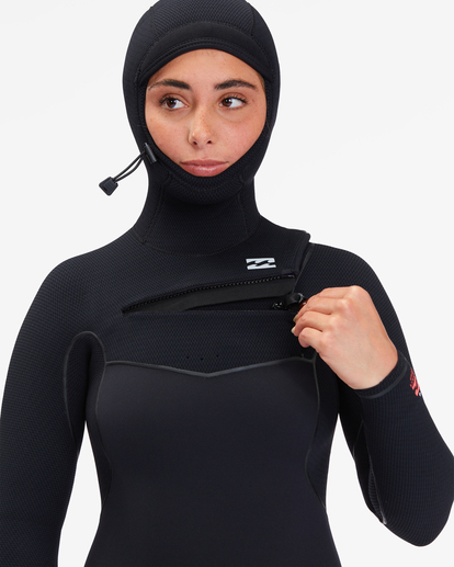 5/4mm Furnace Comp - Hooded Chest Zip Wetsuit for Women  F45F32BIF2