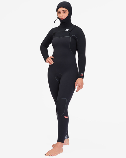 5/4mm Furnace Comp - Hooded Chest Zip Wetsuit for Women  F45F32BIF2