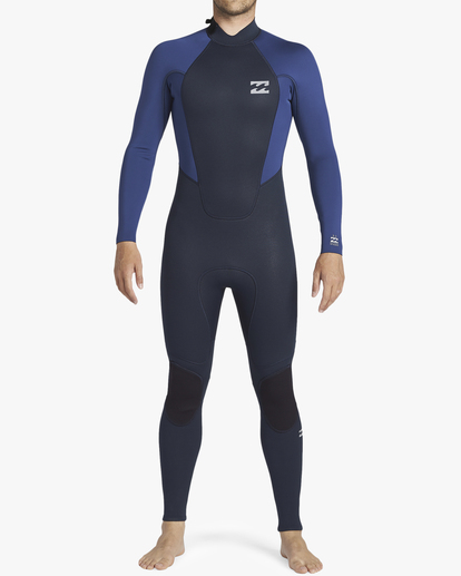 5/4mm Intruder - Back Zip Wetsuit for Men  F45M95BIF2