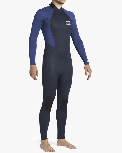 5/4mm Intruder - Back Zip Wetsuit for Men  F45M95BIF2
