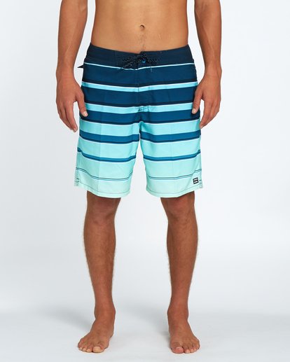 All Day Stripe Laybacks 20" Boardshorts  H1LB12BIP8