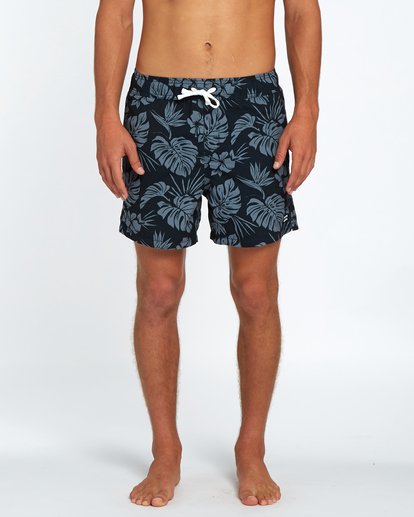 All Day Floral Laybacks 16" Boardshort  H1LB14BIP8