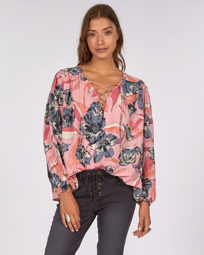 Never Wake Up Viscose Top  H3TP04BIP8