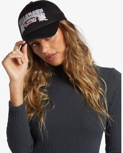 Across Waves - Trucker Cap for Women  JAHWQBAC