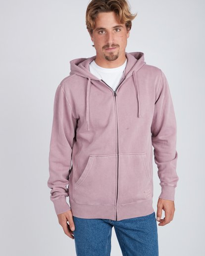 Wave Washed Zip Hoodie  L1FL18BIF8