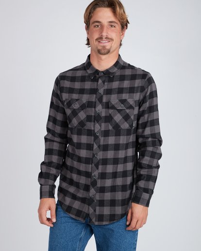 All Day Flannel Long Sleeve Shirt  L1SH01BIF8