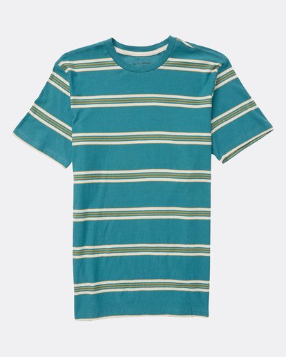 Boys Die Cut Stripe Jersey T-Shirt  L2JE01BIF8