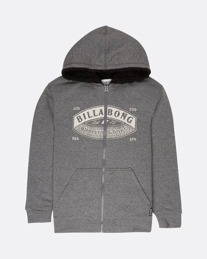 Boys Guardiant Sherpa Zip Hoodie  L2ZH02BIF8