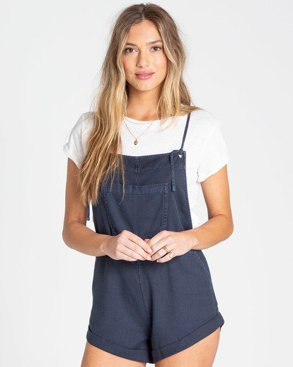 Oversized overall shorts on sale