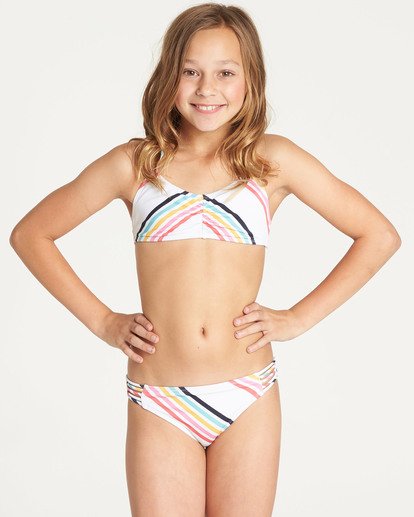 Girls Seeing Rainbows Tali Swim Set Billabong