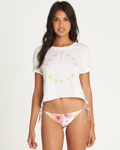 Bonjour Beach T-Shirt  P3SS01BIS9