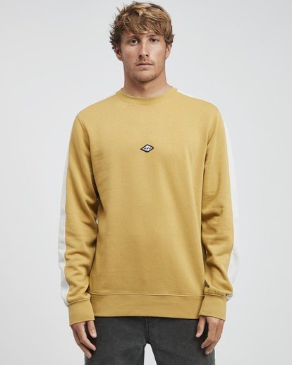 Wave Washed - Crew Jumper for Men  Q1FL04BIF9