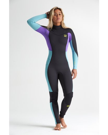 3/2mm Synergy FL - Back Zip Wetsuit for Women  S43G54BIP0