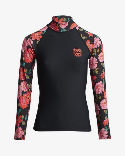 Flower - Long Sleeve Rash Vest for Women  S4GY07BIP0