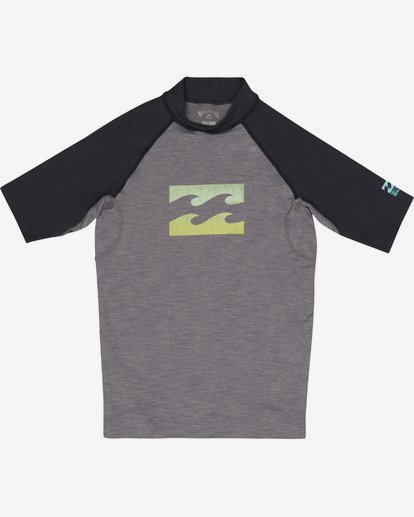 Team Wave - Short Sleeve UPF 50 Rash Vest for Boys  S4KY11BIP0