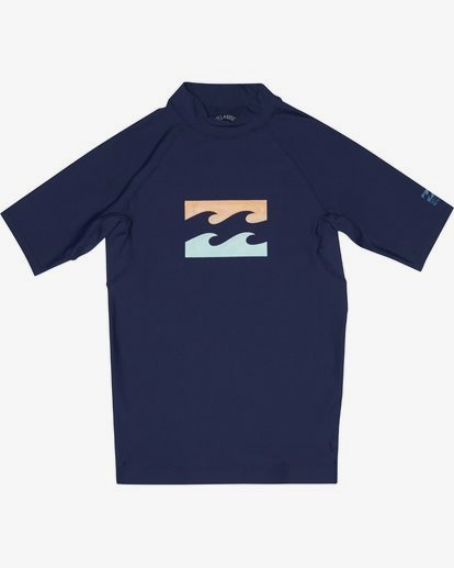Team Wave - Short Sleeve UPF 50 Rash Vest for Boys  S4KY11BIP0