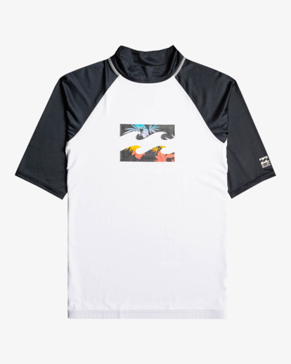 Team Wave - Short Sleeve UPF 50 Rash Vest for Men  S4MY07BIP0