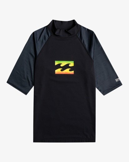 Team Wave - Short Sleeve UPF 50 Rash Vest for Men  S4MY07BIP0
