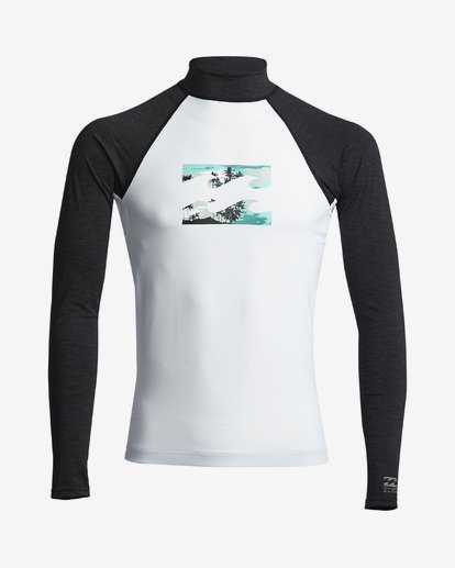 Team Wave - Long Sleeve UPF 50 Rash Vest for Men  S4MY15BIP0