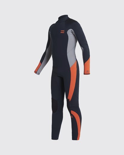 Absolute 5/4mm GBS - Back Zip Wetsuit for Boys  U45B12BIF0