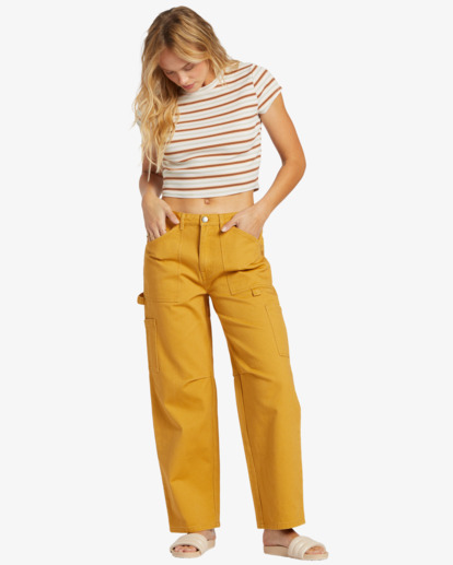 billabong, Leia - Cargo Pants for Women, WILD HONEY (ylh0) Leia - Cargo Pants for Women  UBJDP00110