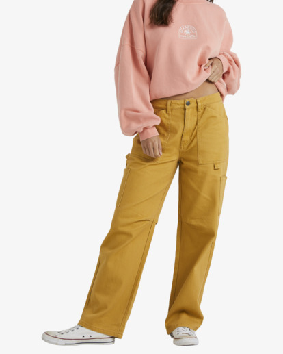 billabong, Leia - Cargo Pants for Women, WILD HONEY (ylh0) Leia - Cargo Pants for Women  UBJDP00110