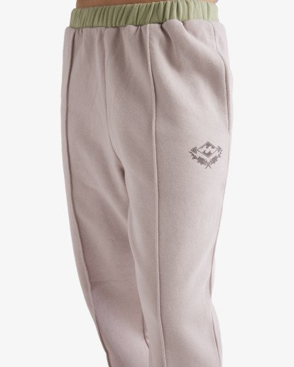 billabong, Since 73 The Original Vibes - Bas de sport taille élastique pour Femme, MULTI (mul) Since 73 The Original Vibes - Elasticated Tracksuit Bottoms for Women  UBJFB00140
