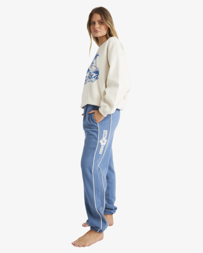 Surf Kiss - Elasticated Tracksuit Bottoms for Women  UBJFB00141