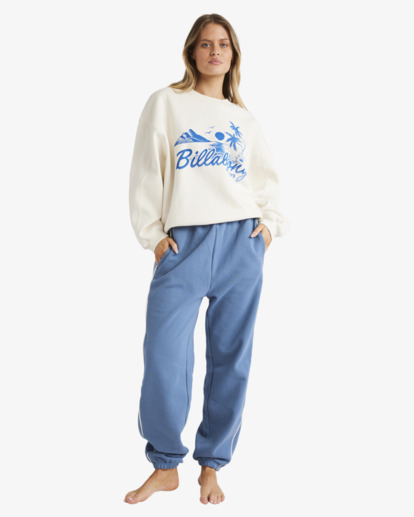 Surf Kiss - Elasticated Tracksuit Bottoms for Women  UBJFB00141