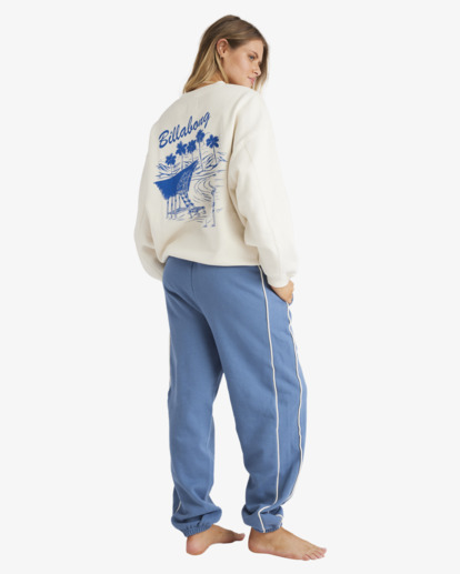 Surf Kiss - Elasticated Tracksuit Bottoms for Women  UBJFB00141