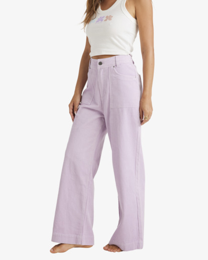 Since 73 Sea Tone - Wide Leg Trousers for Women  UBJNP00191