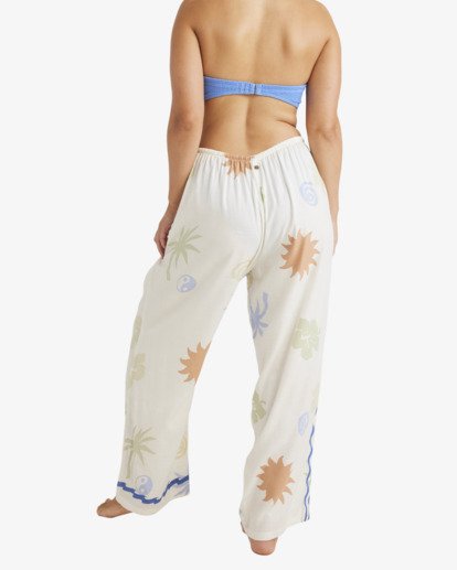 billabong, Sun Symbol - Hose mit elastischem Bund für Frauen, MULTI (mul) Sun Symbol - Elastic Waist Pants for Women  UBJNP00208
