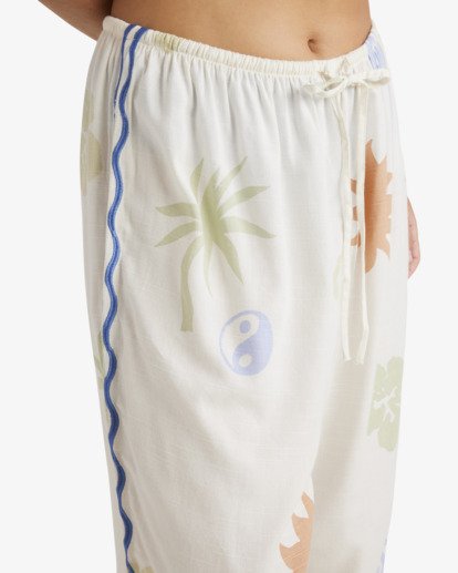 billabong, Sun Symbol - Hose mit elastischem Bund für Frauen, MULTI (mul) Sun Symbol - Elastic Waist Pants for Women  UBJNP00208