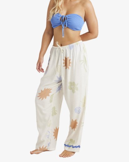 billabong, Sun Symbol - Hose mit elastischem Bund für Frauen, MULTI (mul) Sun Symbol - Elastic Waist Pants for Women  UBJNP00208
