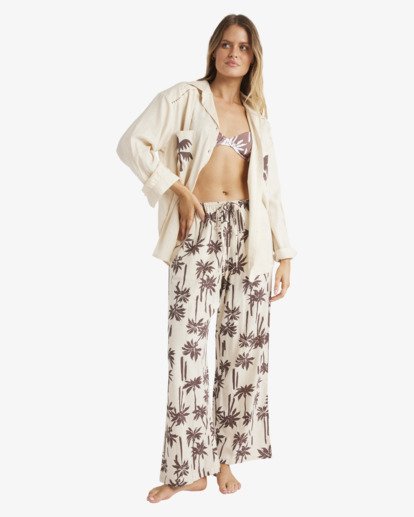 Sunset Canyon - Elasticated Trousers for Women  UBJNP00220