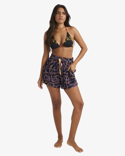 Otis Mangrove - Elastic Waist Shorts for Women  UBJNS00220