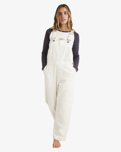 Leia - Corduroy Dungarees for Women  UBJWD00369
