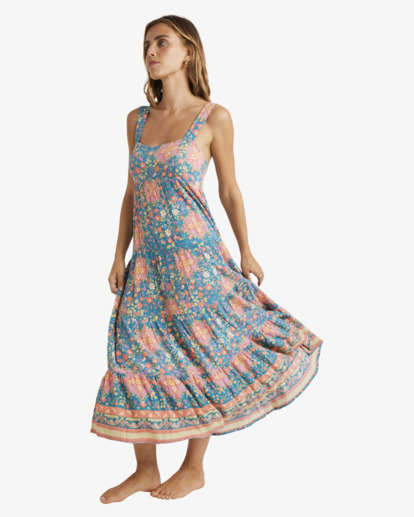 Sunrise Coast Shine On - Midi Dress for Women  UBJWD00436