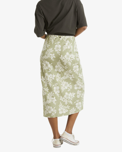 Dusk Dreamin Dream - Printed Midi Skirt for Women  UBJWK00156