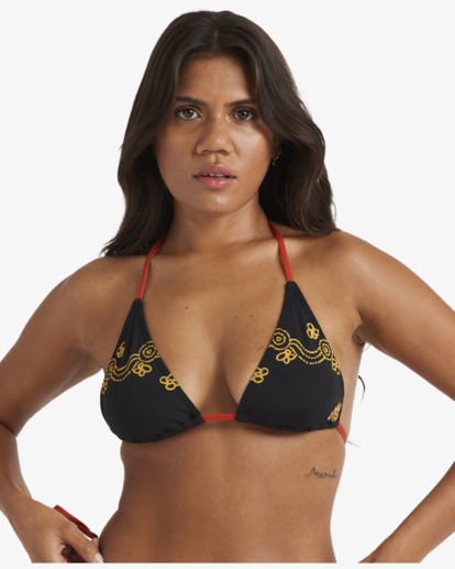 Otis River - Medium Coverage Bikini Top for Women  UBJX300689