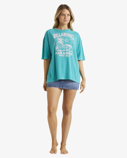 Paradise Palms - Short Sleeves T-shirt for Women  UBJZT00424