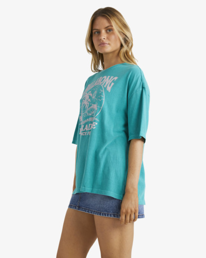 Paradise Palms - Short Sleeves T-shirt for Women  UBJZT00424