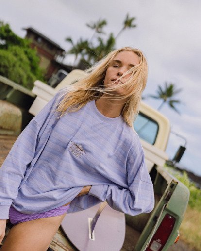 Since 73 Original Tides - Long Sleeve T-Shirt for Women  UBJZT00509
