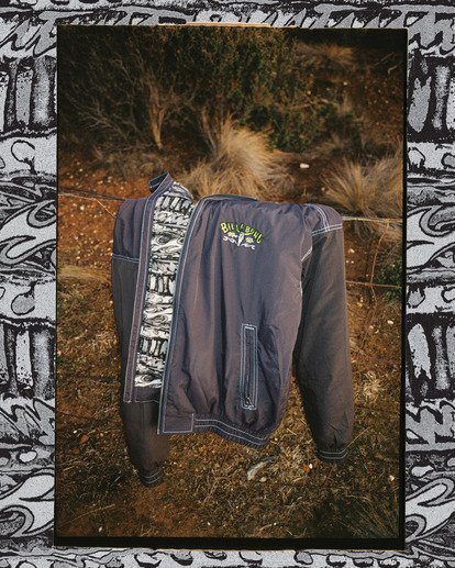 billabong, Occy Dawn - Vintage Style Surf Coach Jacket for Men, NAVY (nvy) Occy Dawn - Vintage Style Surf Coach Jacket for Men  UBYJK00130