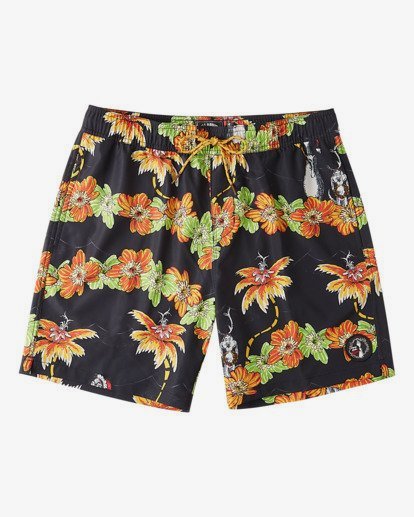 Grinch Aloha Layback 17" - Board Shorts for Men  V1LB03BIW0