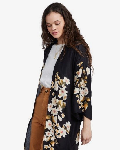 Breezy Bay - Kimono Top for Women  V3TP11BIMU