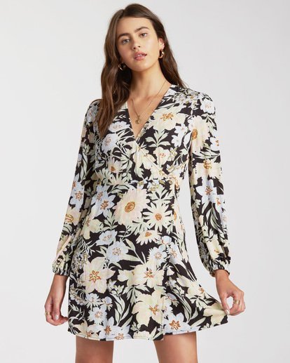 Lotta Love - Mini Wrap Dress for Women  W3DR36BIP1