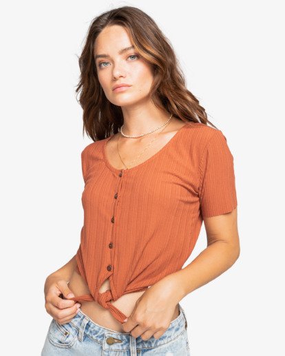 Lovely - Short Sleeve Knit Top for Women  W3KT15BIP1